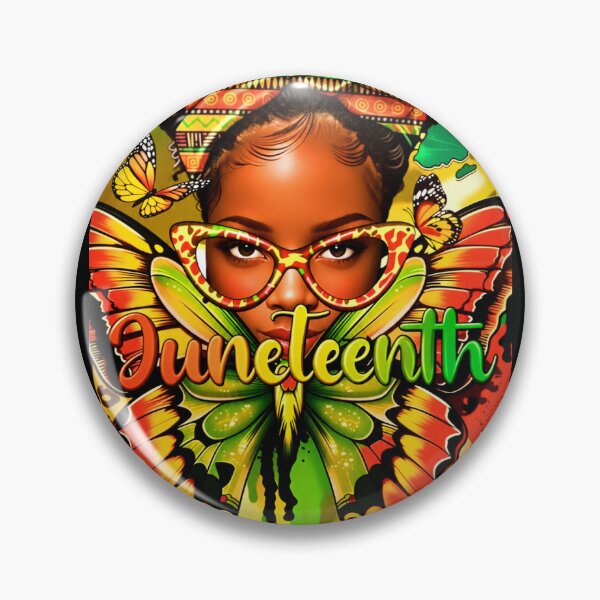 Item preview, Juneteenth Butterfly Queen 1865 | Magia de chica negra | Camiseta de herencia africana designed and sold by GarnerSupplyCo.