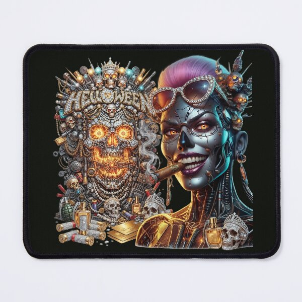 Item preview, Halloween Cyber Queen Skull Cigar Glasses designed and sold by Voodoo Store Paranormal Collections.