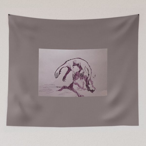 Item preview, Cave dragon by a pond designed and sold by 880Dreamer008.