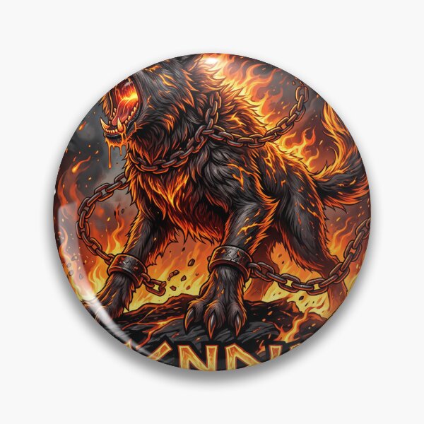 Item preview, Fenrir, lobo, Asgard, perro de Midgard en el infierno, designed and sold by Hephaestus's Forge.