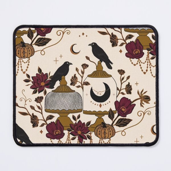 Item preview, Dark Academia Vintage Crow Pumpkin Pattern – Gothic Autumn Gift designed and sold by · GAMING SOUL ·.