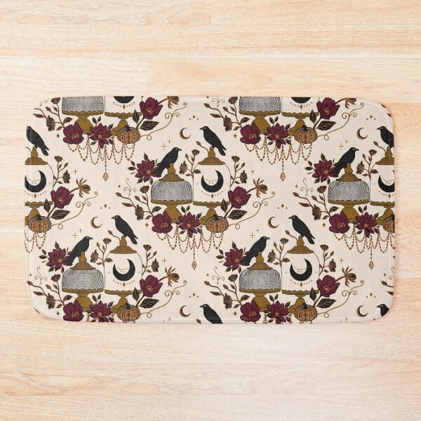 Item preview, Dark Academia Vintage Crow Pumpkin Pattern – Gothic Autumn Gift designed and sold by · GAMING SOUL ·.