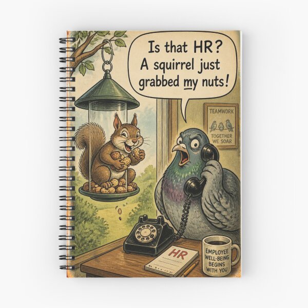 Item preview, Seaside Postcard:  Gathering Nuts designed and sold by halibutgoatramb.