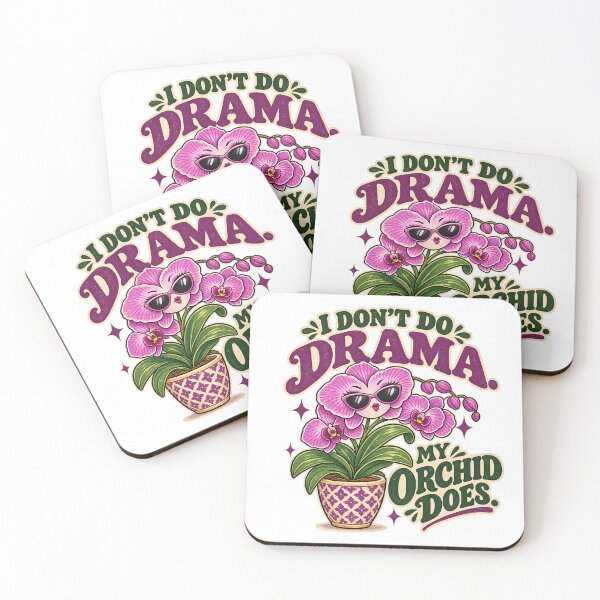 Item preview, Drama Queen Orchid Funny Plant Lover Humor designed and sold by IndiVibe.