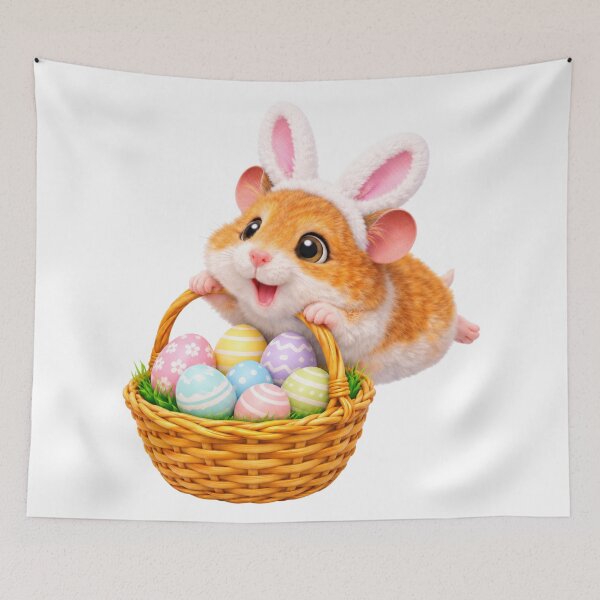 Item preview, Syrian Hamster Easter Egg Surprise designed and sold by Sillytoe.