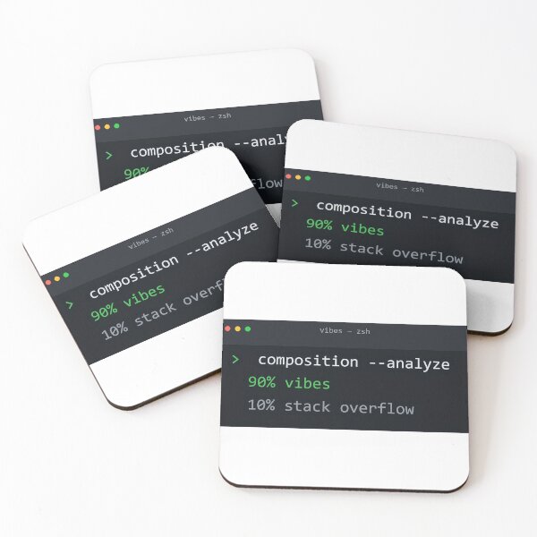 Item preview, 90 Percent Vibes Codebase Terminal Programmer Humor designed and sold by Bianca Oltean.