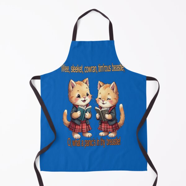 Item preview, Wee, Sleeket, Cowran, Tim’rous Beastie Cute Cat Burns Night designed and sold by taiche.