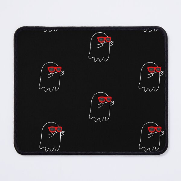 Item preview, Cool Ghost with Red Sunglasses – Funny Spooky Halloween Design designed and sold by anemiche.