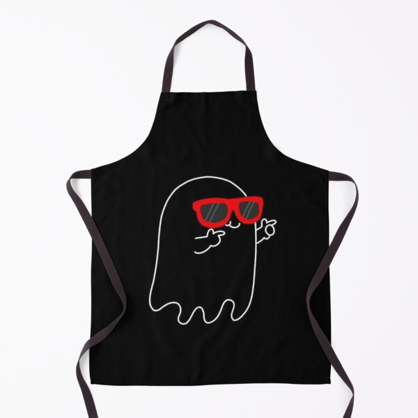 Item preview, Cool Ghost with Red Sunglasses – Funny Spooky Halloween Design designed and sold by anemiche.