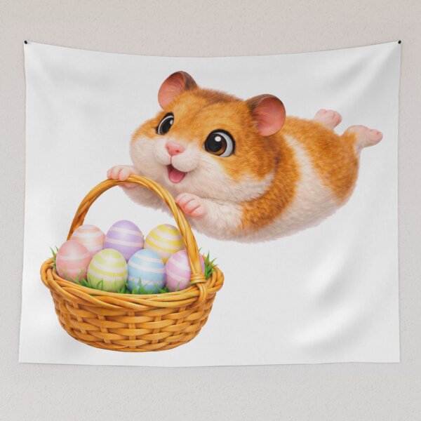 Item preview, Syrian Hamster Easter Basket designed and sold by Sillytoe.