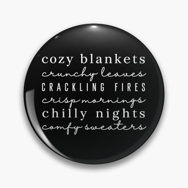 Item preview, Cozy Blankets Crunchy Leaves Crackling Fires Football designed and sold by StarSplatter.