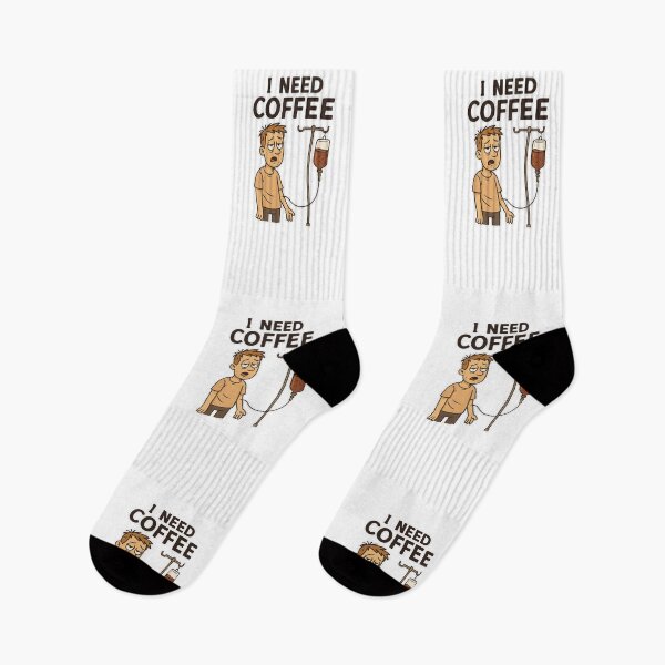 Item preview, I need coffee: morning mode activated designed and sold by Sock Garden.