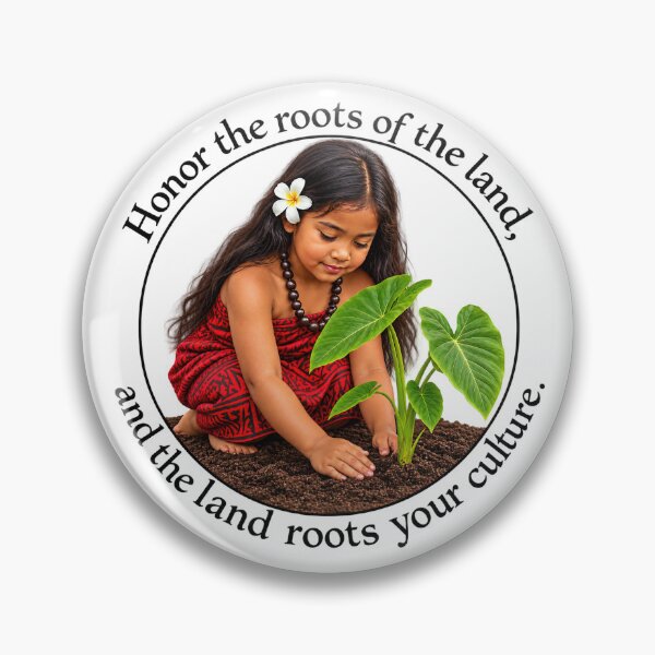 Item preview, Polynesian Heritage Proverb - Honor the roots of the land | Pacific Art designed and sold by ShakaLife.org.