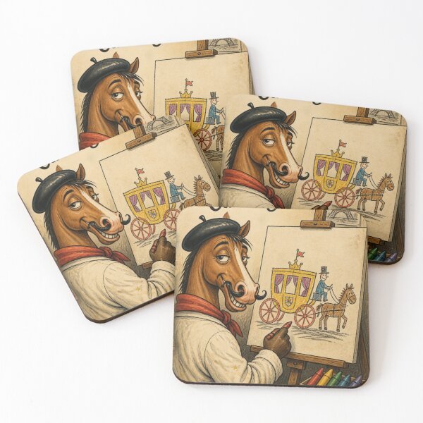 Item preview, Seaside Postcard:  Horse Drawn Carriage designed and sold by halibutgoatramb.