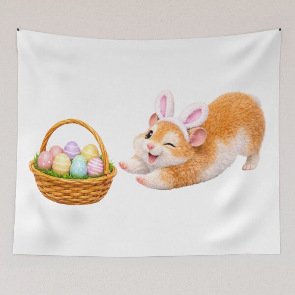 Item preview, Teddy Bear Hamster Easter Play designed and sold by Sillytoe.