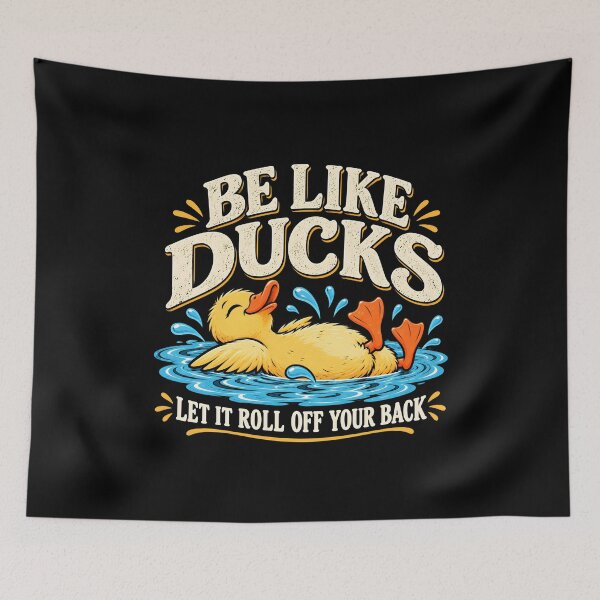 Item preview, Be Like Ducks Let It Roll Off Your Back designed and sold by fairmont-press.