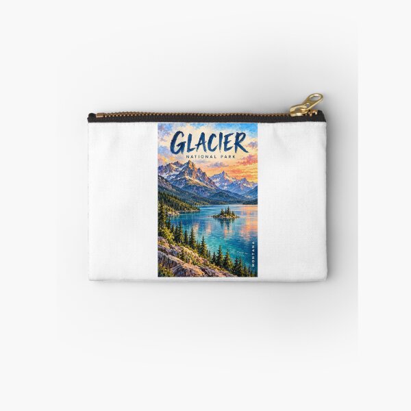 Item preview, Glacier National Park - Montana designed and sold by GoodOldVintage.