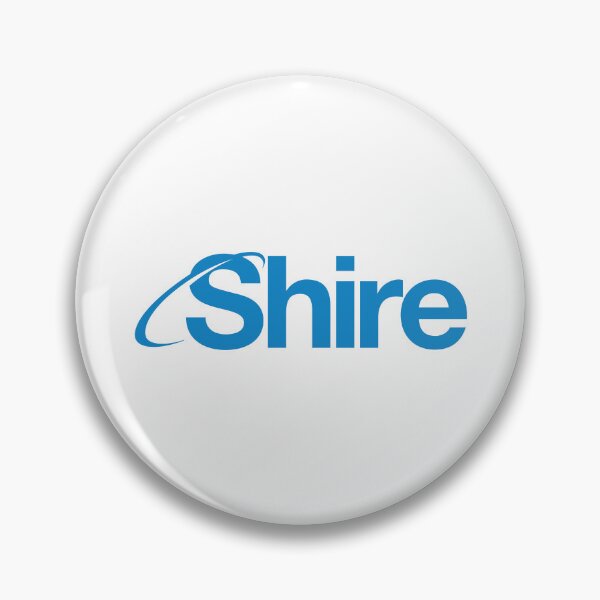 Item preview, Shire Pharmaceutical Company Logo – Blue Biopharmaceutical Brand Emblem designed and sold by Mironyh.
