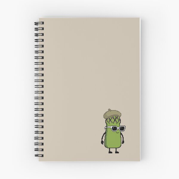 Item preview, Asparagus green Pixel with a Beret (KH) designed and sold by White Rim Mates.