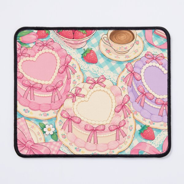 Item preview, Pastel Heart Cake Tea Party – Vintage Coquette Aesthetic Jigsaw Puzzle designed and sold by olwethubusiness.
