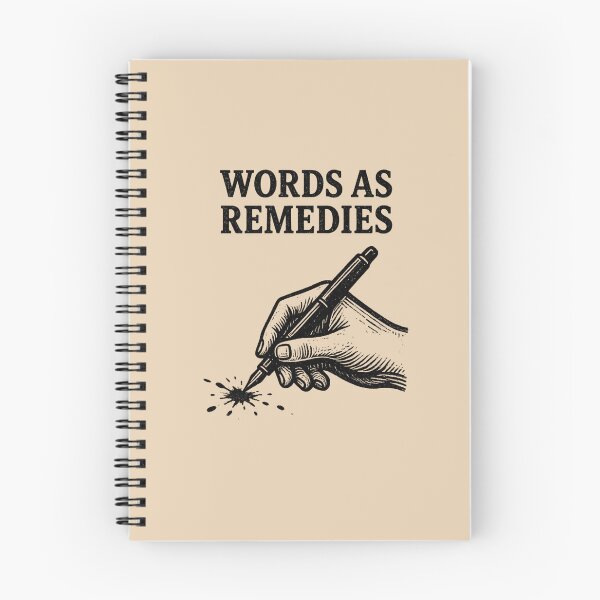 Item preview, Poetcore Words as Remedies – Vintage Writing Aesthetic designed and sold by Ivy-Triggs.