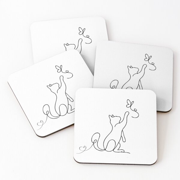 Item preview, Cute Cat Reaching for the Moon designed and sold by AchraffPrint.