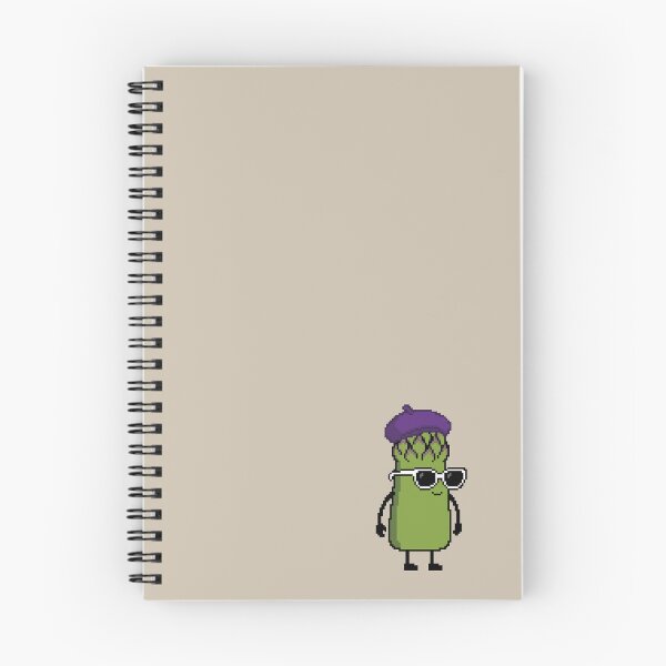 Item preview, Asparagus green Pixel with a Beret (PP) designed and sold by White Rim Mates.