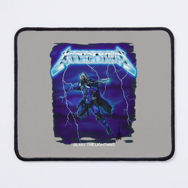 Item preview, Space-Warrior-Lightning-Metal-Art designed and sold by MitomaMoller.
