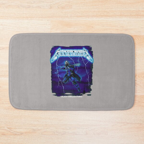 Item preview, Space-Warrior-Lightning-Metal-Art designed and sold by MitomaMoller.