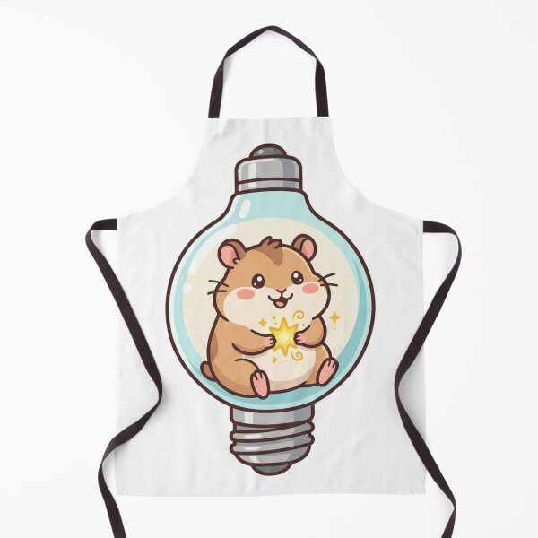 Item preview, Brain Loading Cute Hamster Lightbulb - Funny Student Sticker designed and sold by ravyin.