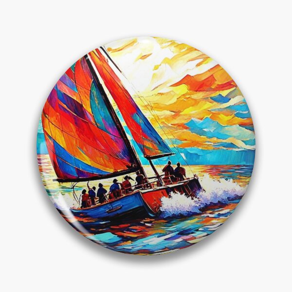 Item preview, Catamaran sailing designed and sold by George Hutton Hunter.