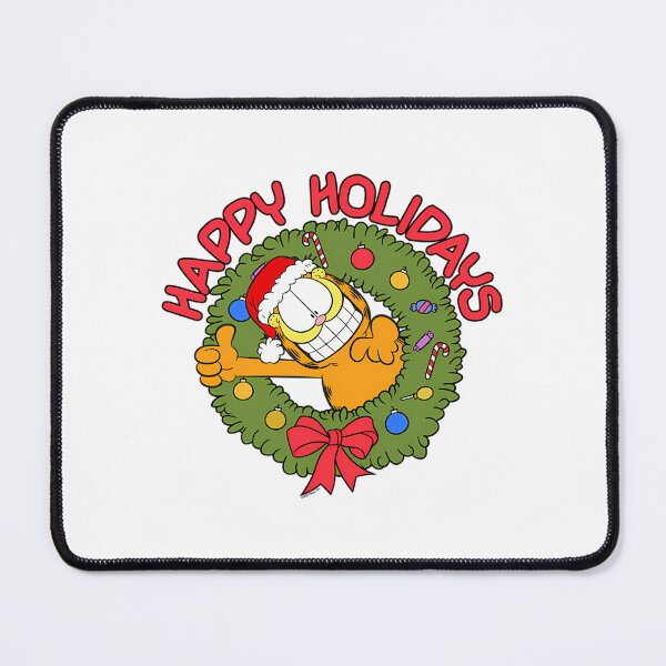 Item preview, Garfield Happy Holidays Garfield Wreath designed and sold by MisaelHermann.