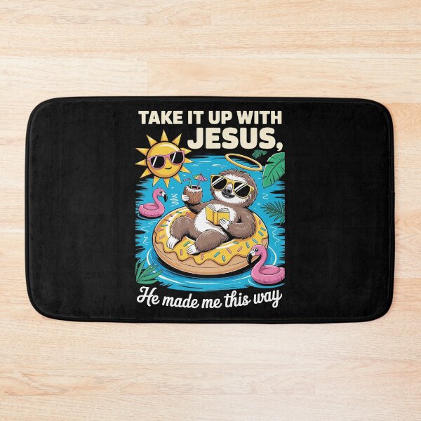 Item preview, Take It Up With Jesus He Made Me This Way designed and sold by jkrphoto.