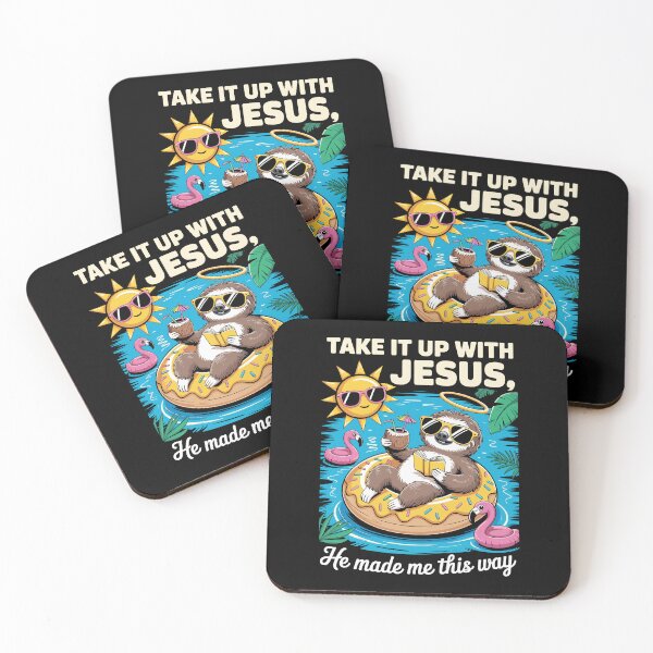 Item preview, Take It Up With Jesus He Made Me This Way designed and sold by jkrphoto.