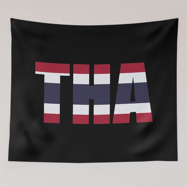 Artikelvorschau, Thailand Flagge Initialen TH entworfen und verkauft von shitpostee.
