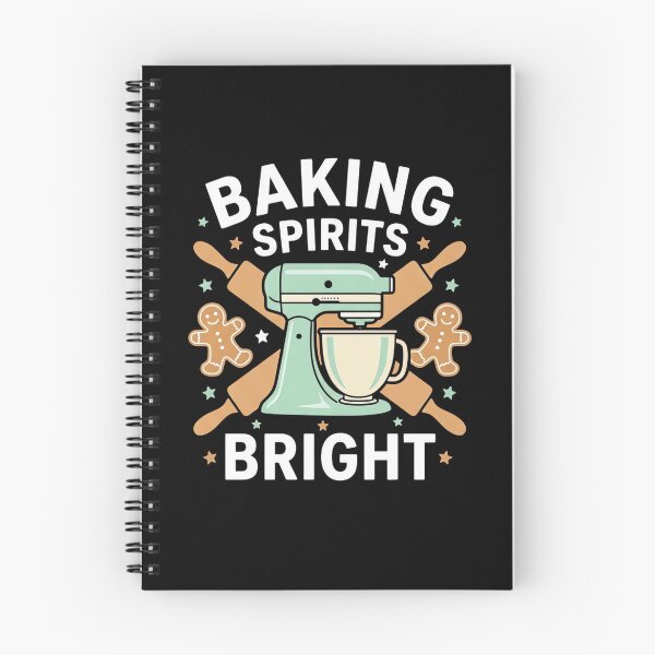 Item preview, Baking Spirits Bright T-Shirt | Funny Christmas - Matching Couple Holiday Baking Tee designed and sold by ImadDesignsArts.