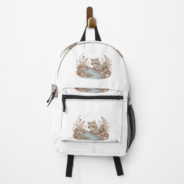 Item preview, A Little Raccoon by the Forest Stream designed and sold by Sweet Blob Co.