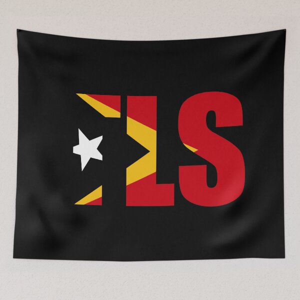 Artikelvorschau, Flagge von Timor-Leste Initialen TL entworfen und verkauft von shitpostee.