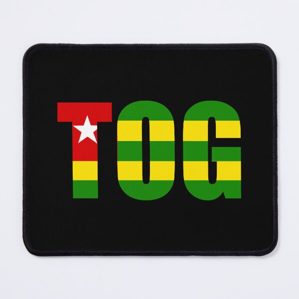 Item preview, Togo Flag Initials TG designed and sold by shitpostee.