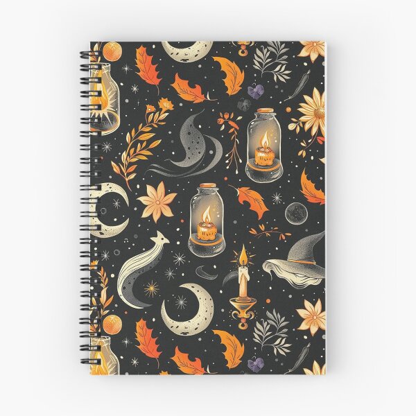Item preview, Dark Academia Cozy Witch Autumn Pattern – Whimsical Goth Gift designed and sold by · GAMING SOUL ·.