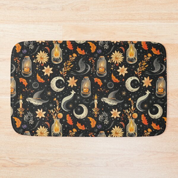 Item preview, Dark Academia Cozy Witch Autumn Pattern – Whimsical Goth Gift designed and sold by · GAMING SOUL ·.