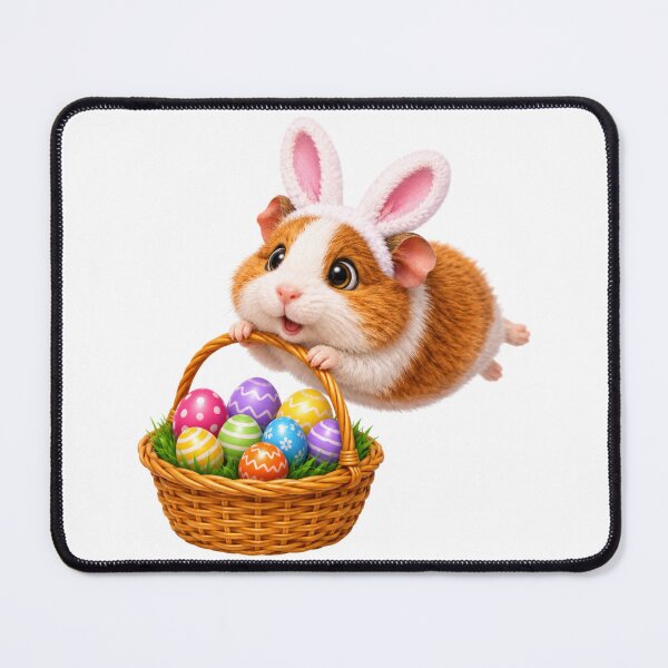 Item preview, Teddy Guinea Pig Easter Basket designed and sold by Sillytoe.