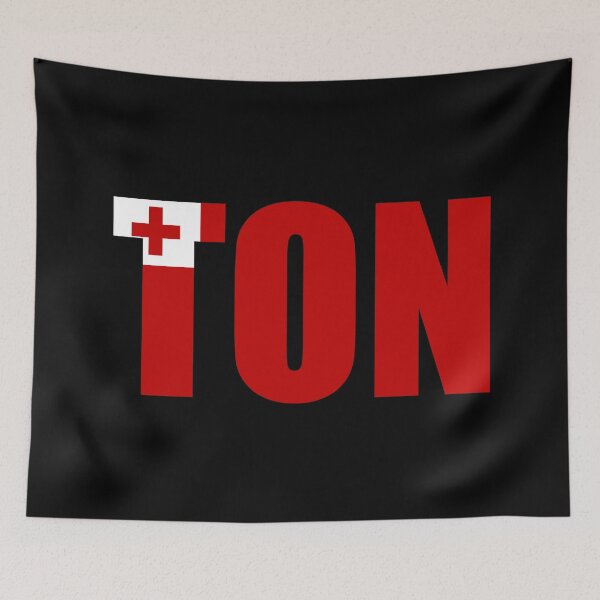 Item preview, Tonga Flag Initials TO designed and sold by shitpostee.