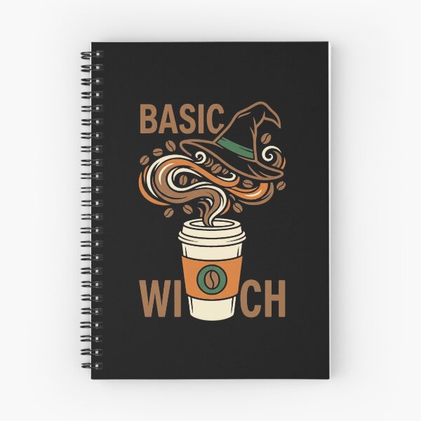 Item preview, Basic Witch T-Shirt | Funny Halloween - Coffee Lover Witch Humor Tee designed and sold by ImadDesignsArts.