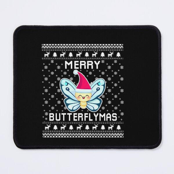 Item preview, Merry Butterflymas, Merry Christmas, Christmas Gift, Holiday Gift, Butterfly designed and sold by LusterCraft.