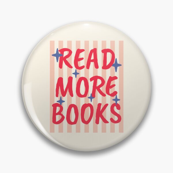 Item preview, Read More Books Retro Striped Canvas Literature I designed and sold by Lemon Pepper.