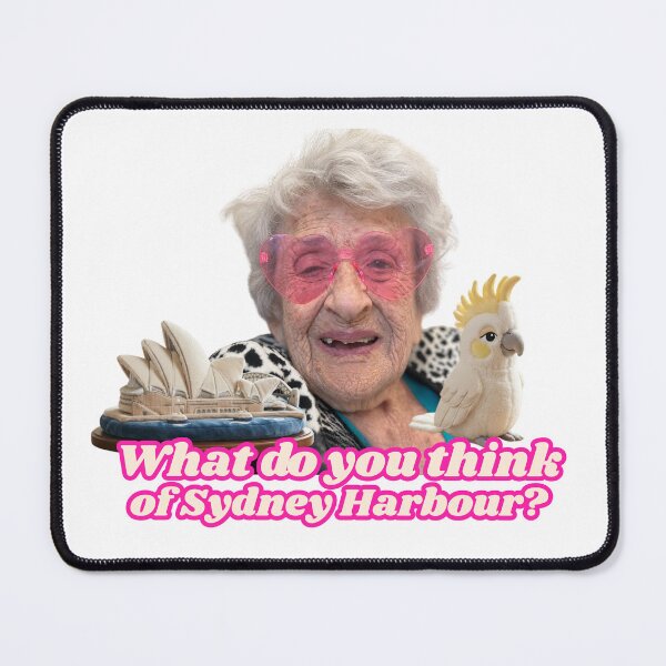Item preview, What do you think of Sydney Harbour? designed and sold by Bettie's Bits.