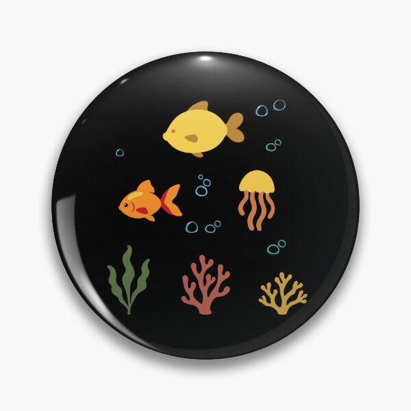 Item preview, Fish, underwater, children, jellyfish designed and sold by Sir-Freaky.