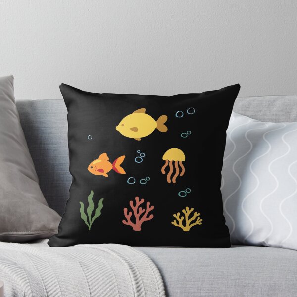 Item preview, Fish, underwater, children, jellyfish designed and sold by Sir-Freaky.