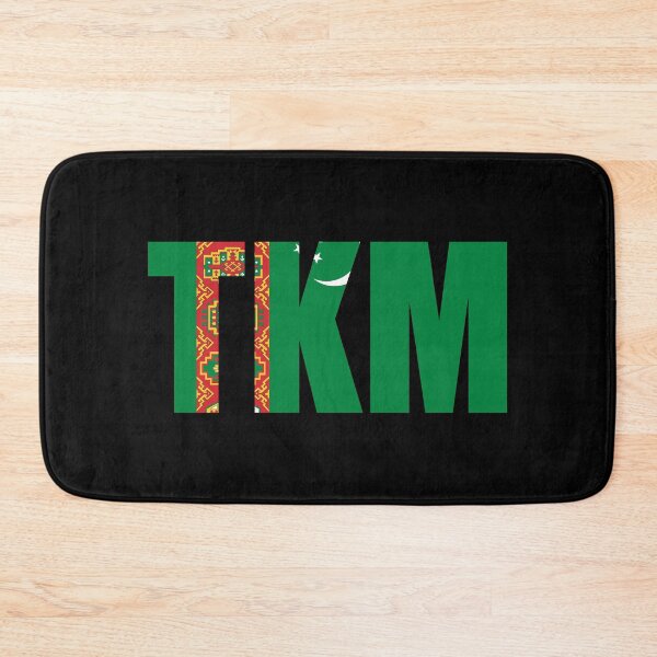 Item preview, Turkmenistan Flag Initials TM designed and sold by shitpostee.